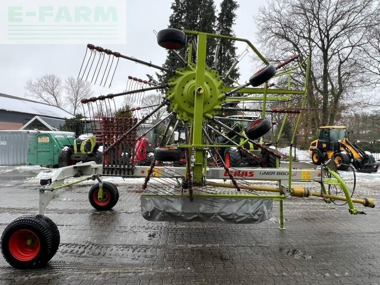Kreiselheuer van het type CLAAS liner 880 profil, Gebrauchtmaschine in ag BROEKLAND (Foto 7)