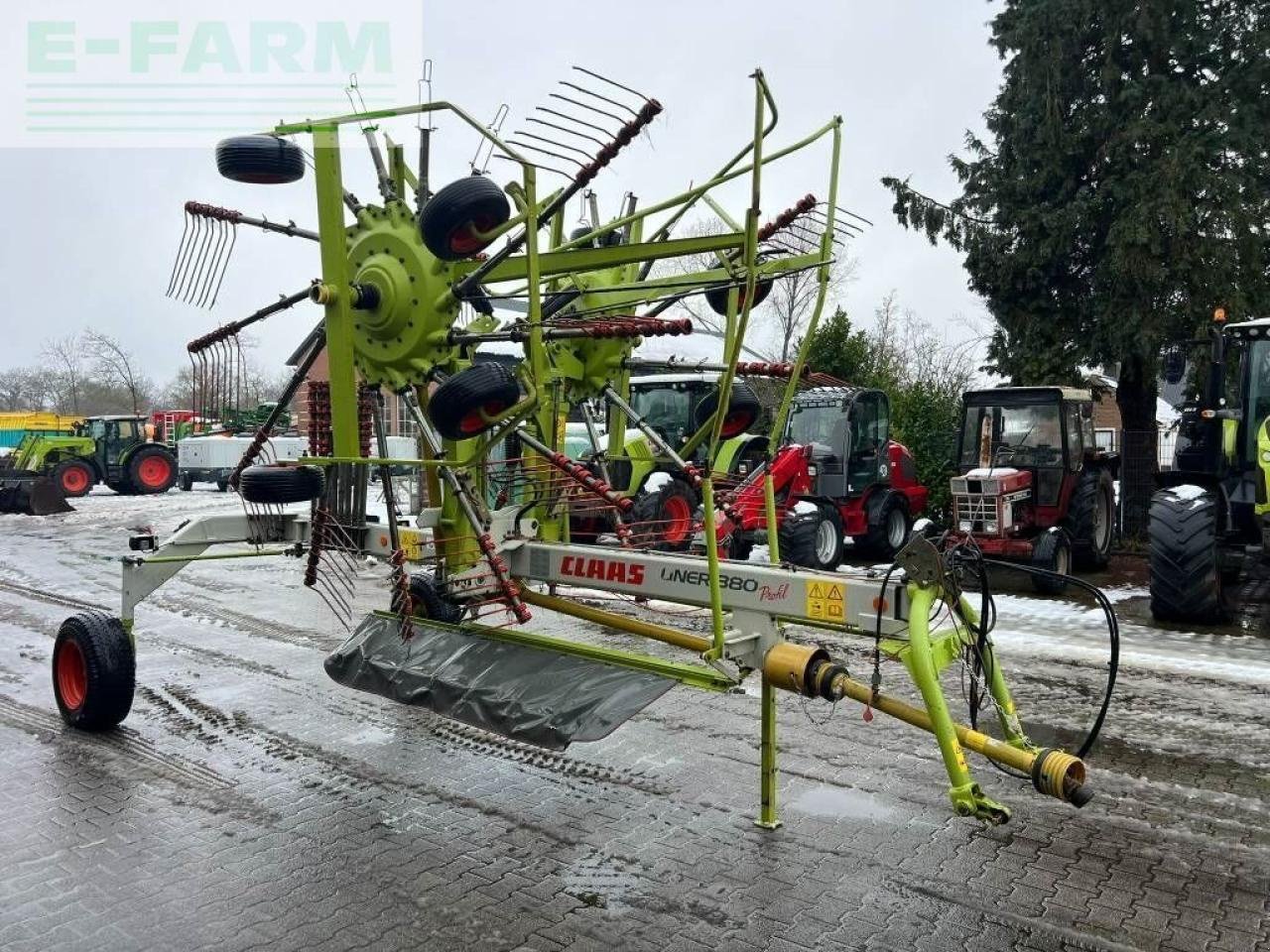 Kreiselheuer van het type CLAAS liner 880 profil, Gebrauchtmaschine in ag BROEKLAND (Foto 8)