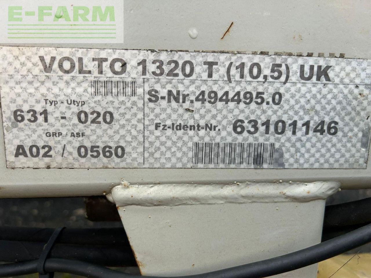 Kreiselheuer типа CLAAS USED 2009 VOLTO 1320 T - DENT, Gebrauchtmaschine в CIRENCESTER (Фотография 2)