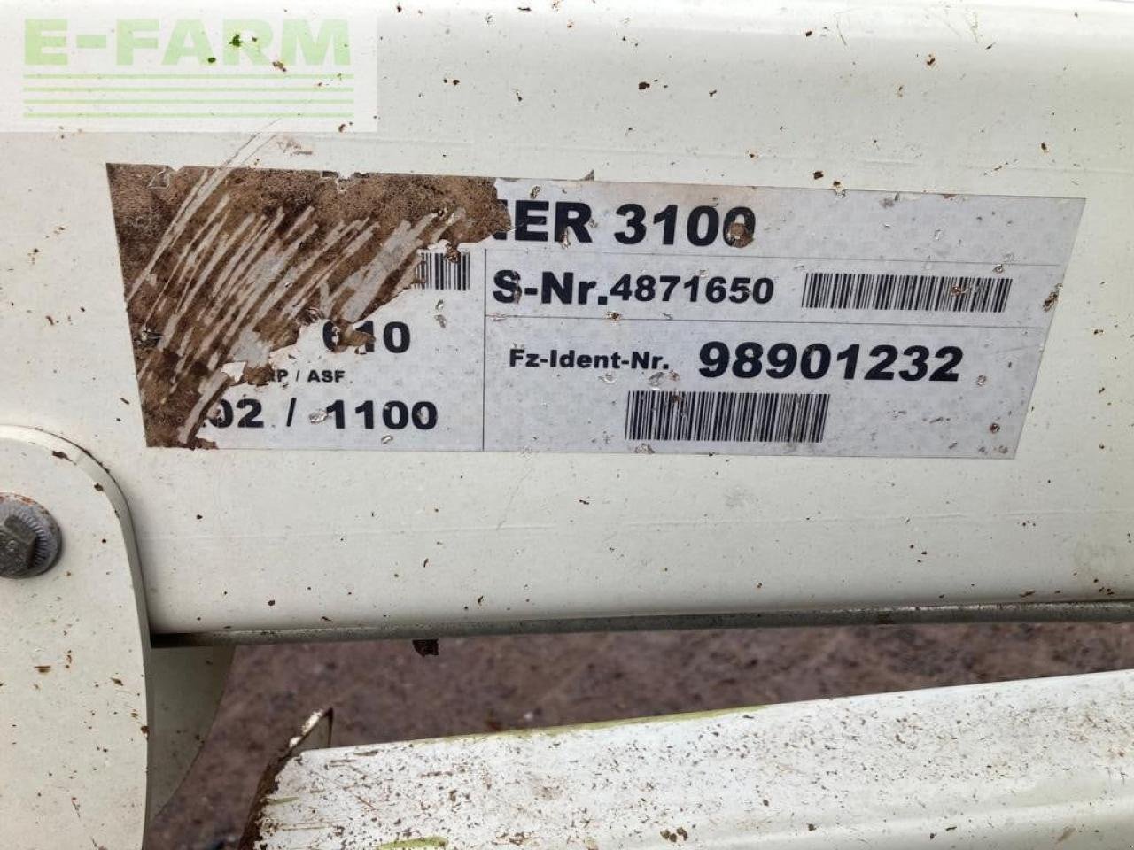 Kreiselheuer typu CLAAS USED LINER 3100, Gebrauchtmaschine v LETHAM, FORFAR (Obrázek 14)