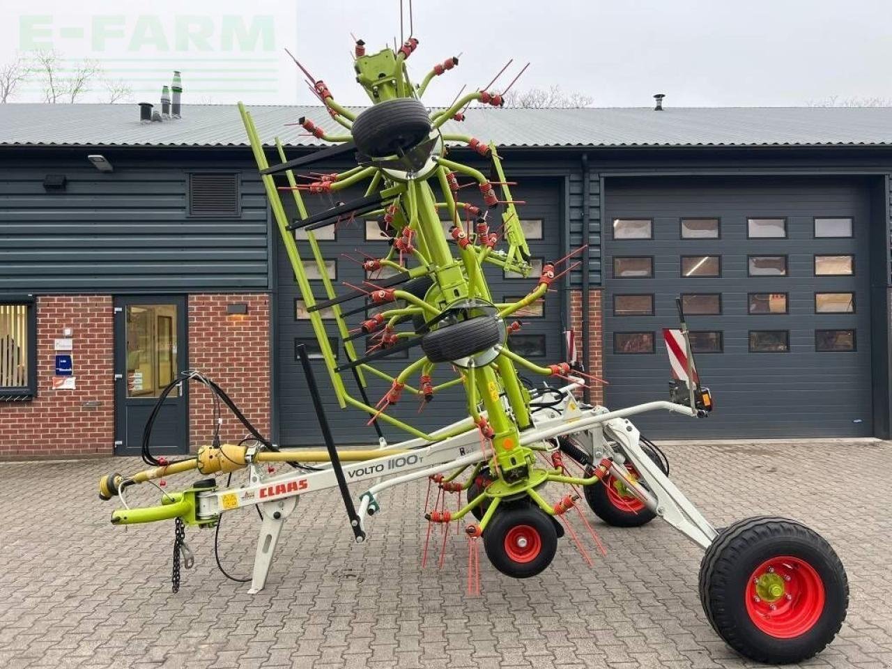 Kreiselheuer tip CLAAS volto 1100 t, Gebrauchtmaschine in ag BROEKLAND (Poză 2)