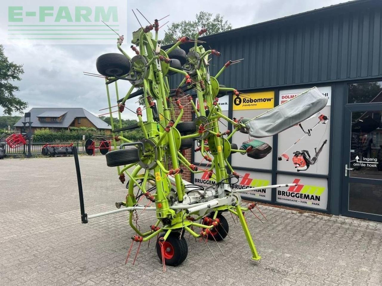 Kreiselheuer Türe ait CLAAS volto 1100, Gebrauchtmaschine içinde ag BROEKLAND (resim 2)