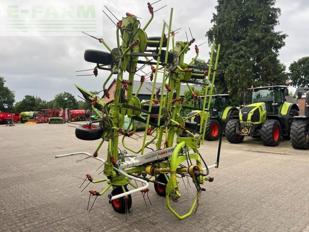 Kreiselheuer Türe ait CLAAS volto 1100, Gebrauchtmaschine içinde ag BROEKLAND (resim 3)