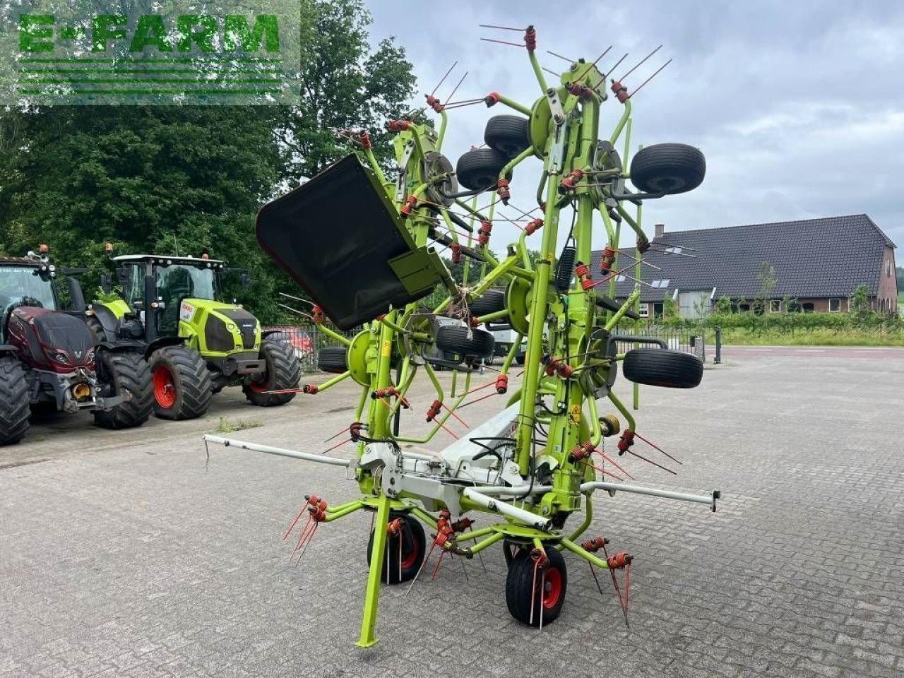 Kreiselheuer Türe ait CLAAS volto 1100, Gebrauchtmaschine içinde ag BROEKLAND (resim 4)