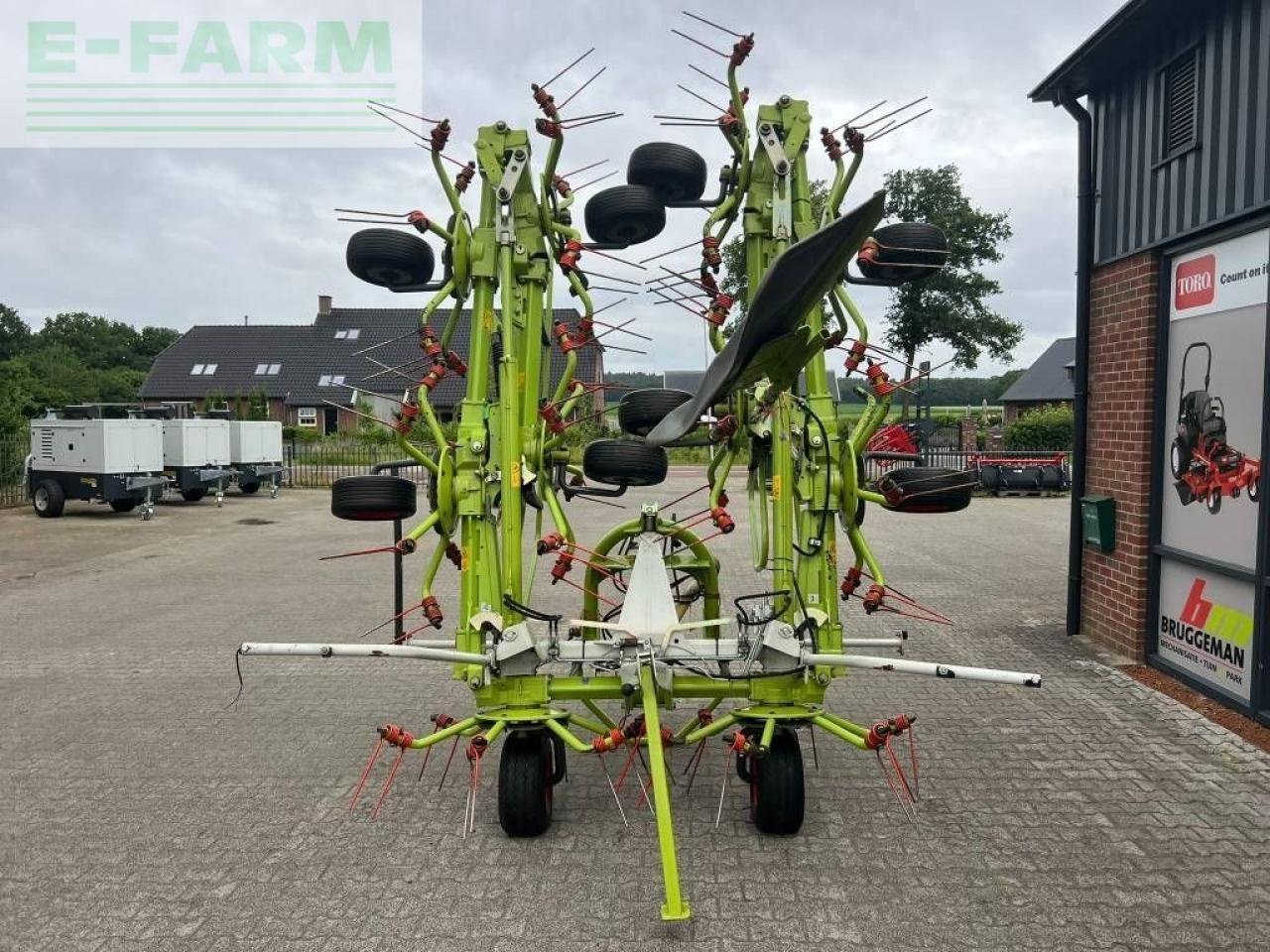 Kreiselheuer Türe ait CLAAS volto 1100, Gebrauchtmaschine içinde ag BROEKLAND (resim 5)