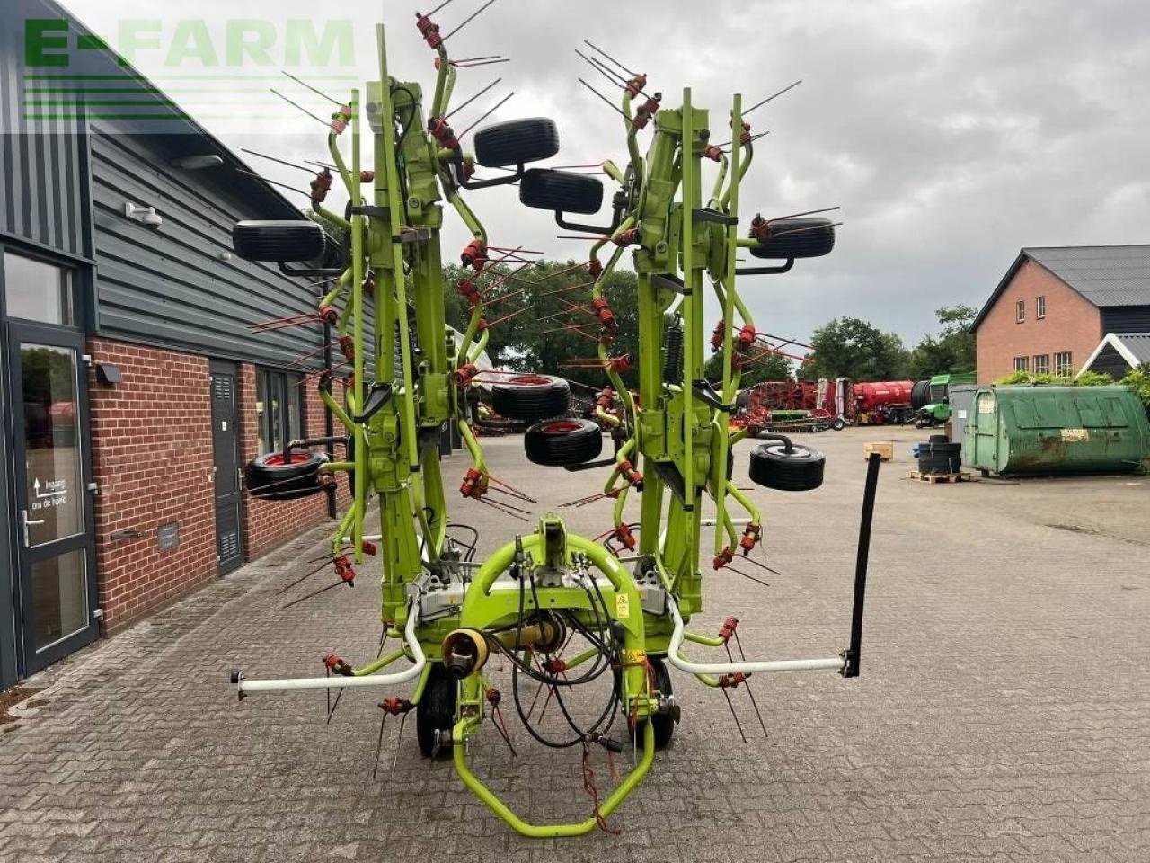 Kreiselheuer Türe ait CLAAS volto 1100, Gebrauchtmaschine içinde ag BROEKLAND (resim 6)