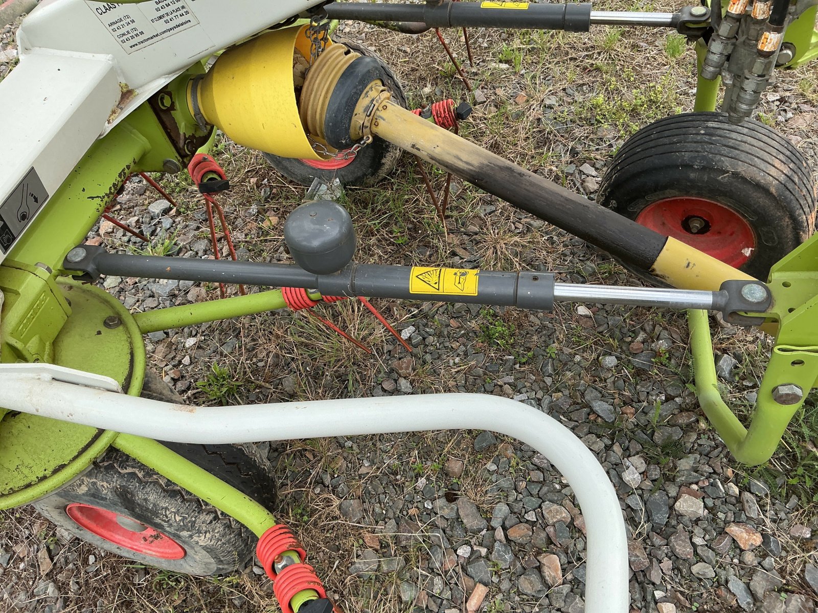 Kreiselheuer typu CLAAS VOLTO 1100, Gebrauchtmaschine v ST CLEMENT DE LA PLACE (Obrázek 9)