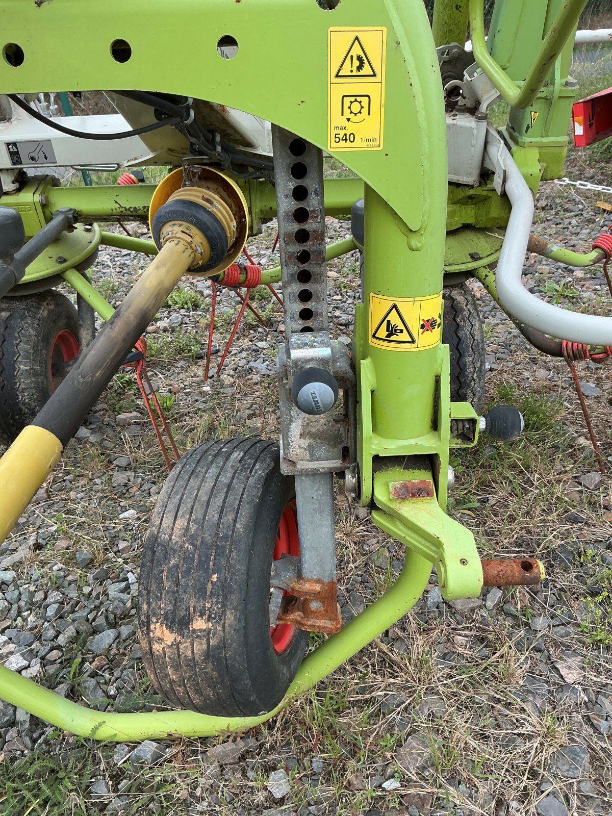 Kreiselheuer typu CLAAS VOLTO 1100, Gebrauchtmaschine v ST CLEMENT DE LA PLACE (Obrázek 8)