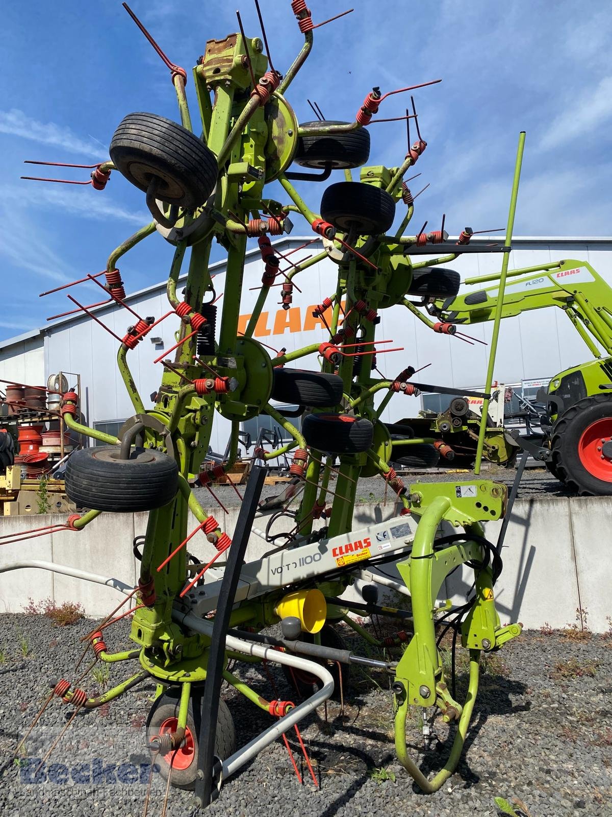 Kreiselheuer des Typs CLAAS Volto 1100, Gebrauchtmaschine in Weimar-Niederwalgern (Bild 2)