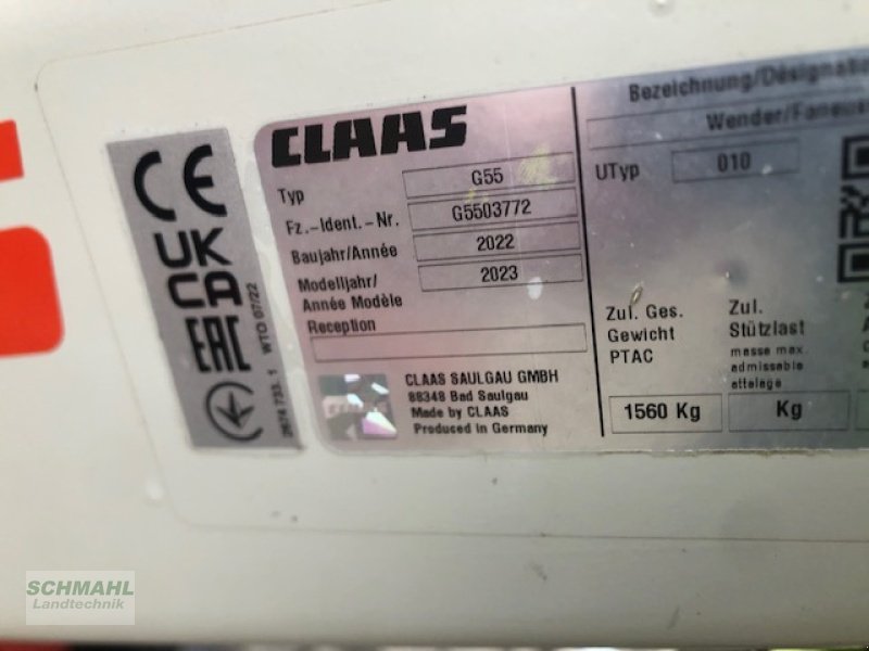 Kreiselheuer типа CLAAS Volto 1100, Gebrauchtmaschine в Upahl (Фотография 5)