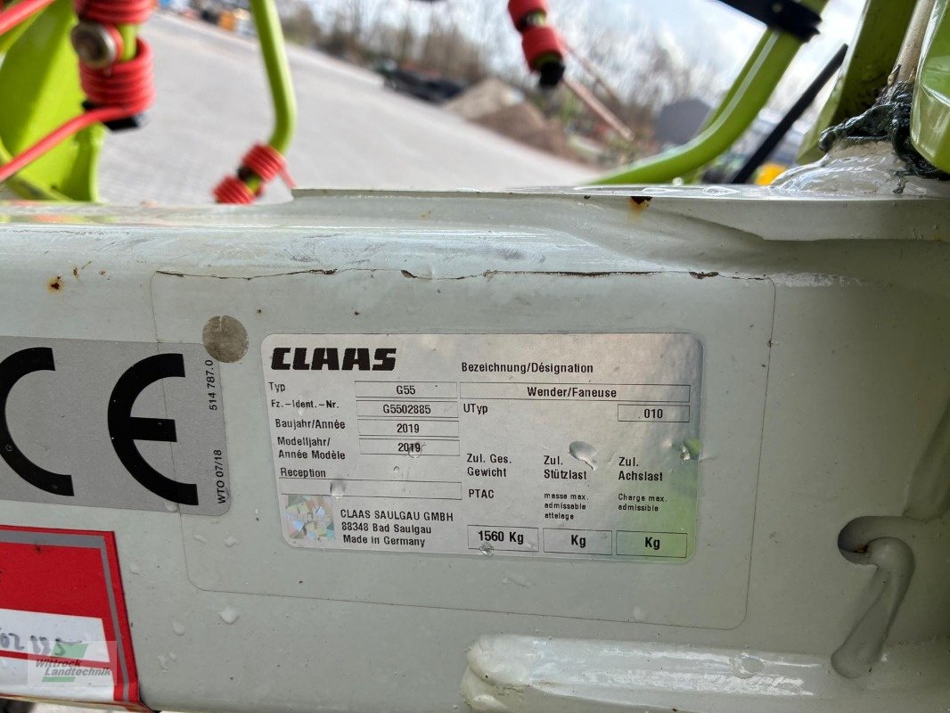 Kreiselheuer типа CLAAS Volto 1100, Gebrauchtmaschine в Rhede / Brual (Фотография 5)