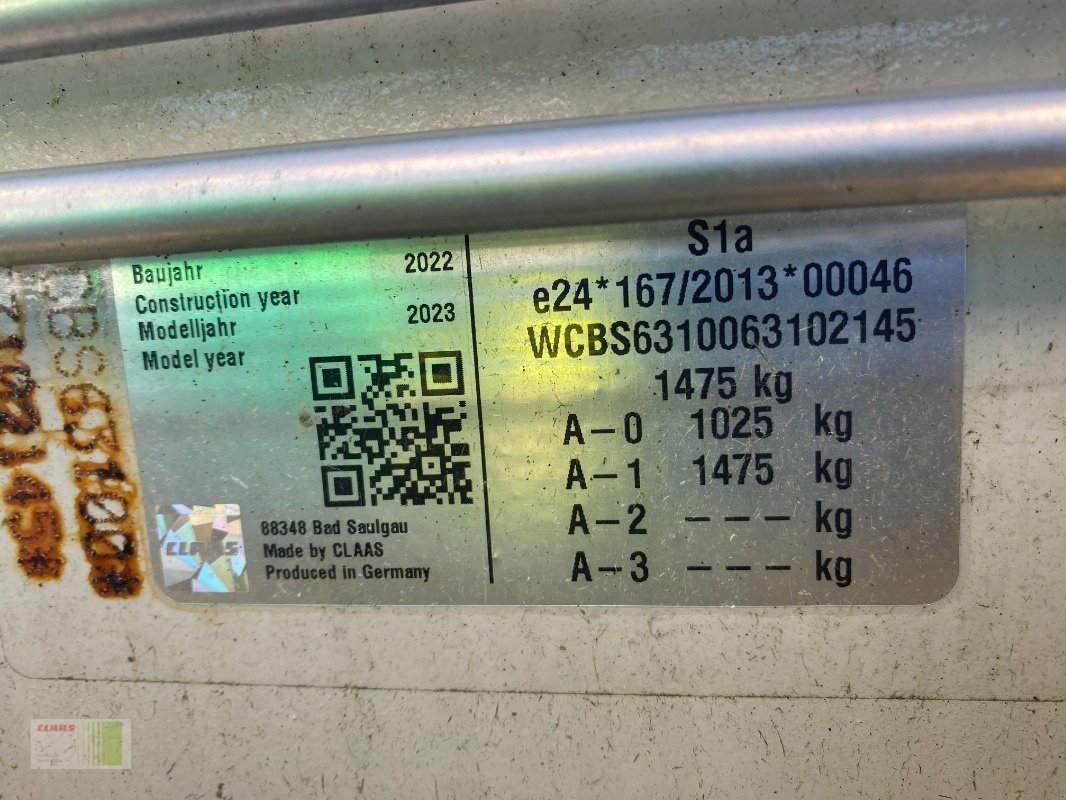 Kreiselheuer des Typs CLAAS VOLTO 1300 T, Neumaschine in Weddingstedt (Bild 2)