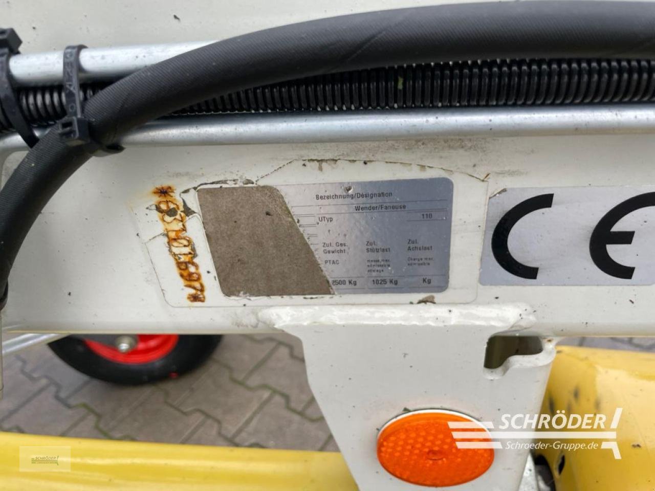 Kreiselheuer Türe ait CLAAS VOLTO 1300, Gebrauchtmaschine içinde Wildeshausen (resim 18)