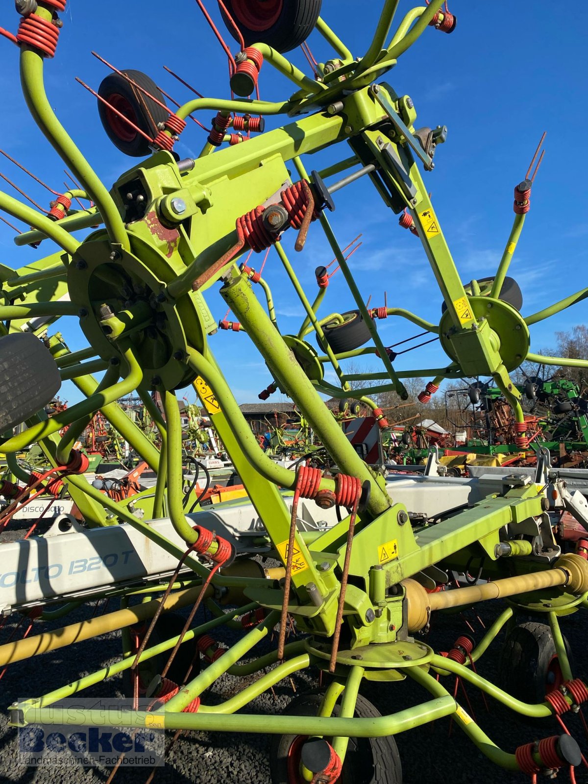 Kreiselheuer Türe ait CLAAS Volto 1320 T, Gebrauchtmaschine içinde Weimar-Niederwalgern (resim 3)