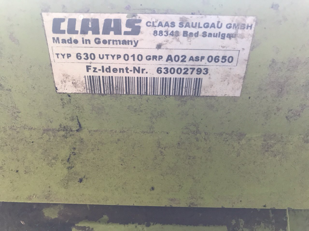 Kreiselheuer от тип CLAAS VOLTO 52, Gebrauchtmaschine в MORLHON LE HAUT (Снимка 6)