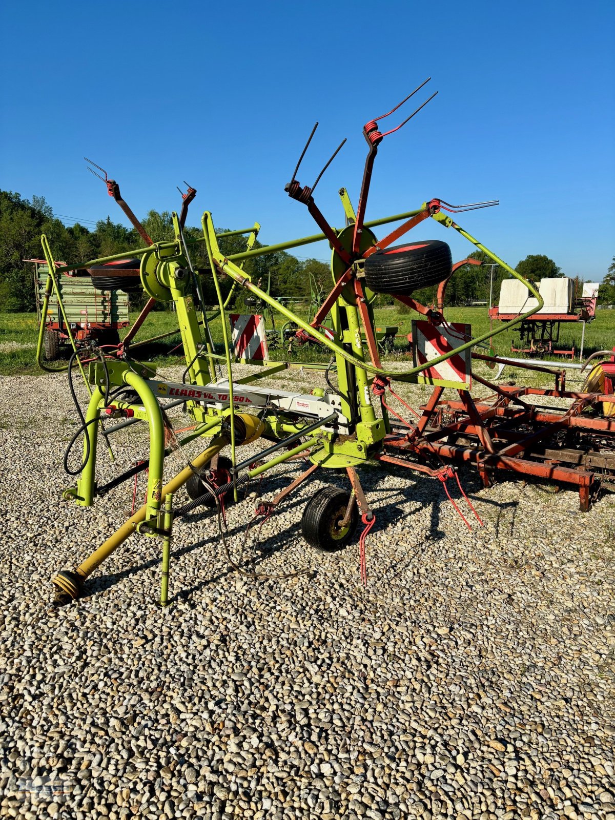 Kreiselheuer des Typs CLAAS Volto 550 HR, Gebrauchtmaschine in Massing (Bild 1)