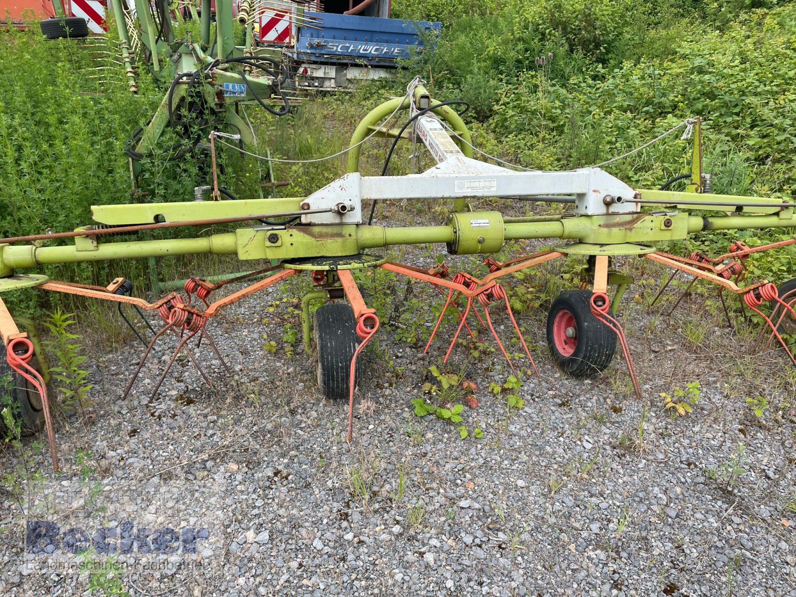 Kreiselheuer des Typs CLAAS Volto 550, Gebrauchtmaschine in Weimar-Niederwalgern (Bild 1)