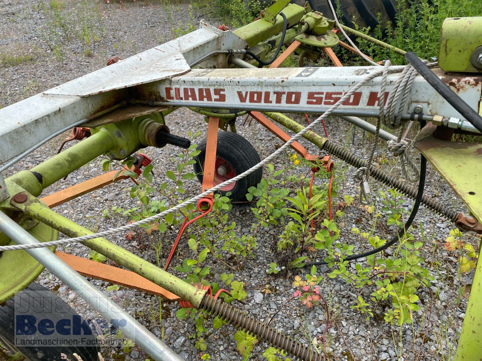 Kreiselheuer des Typs CLAAS Volto 550, Gebrauchtmaschine in Weimar-Niederwalgern (Bild 2)