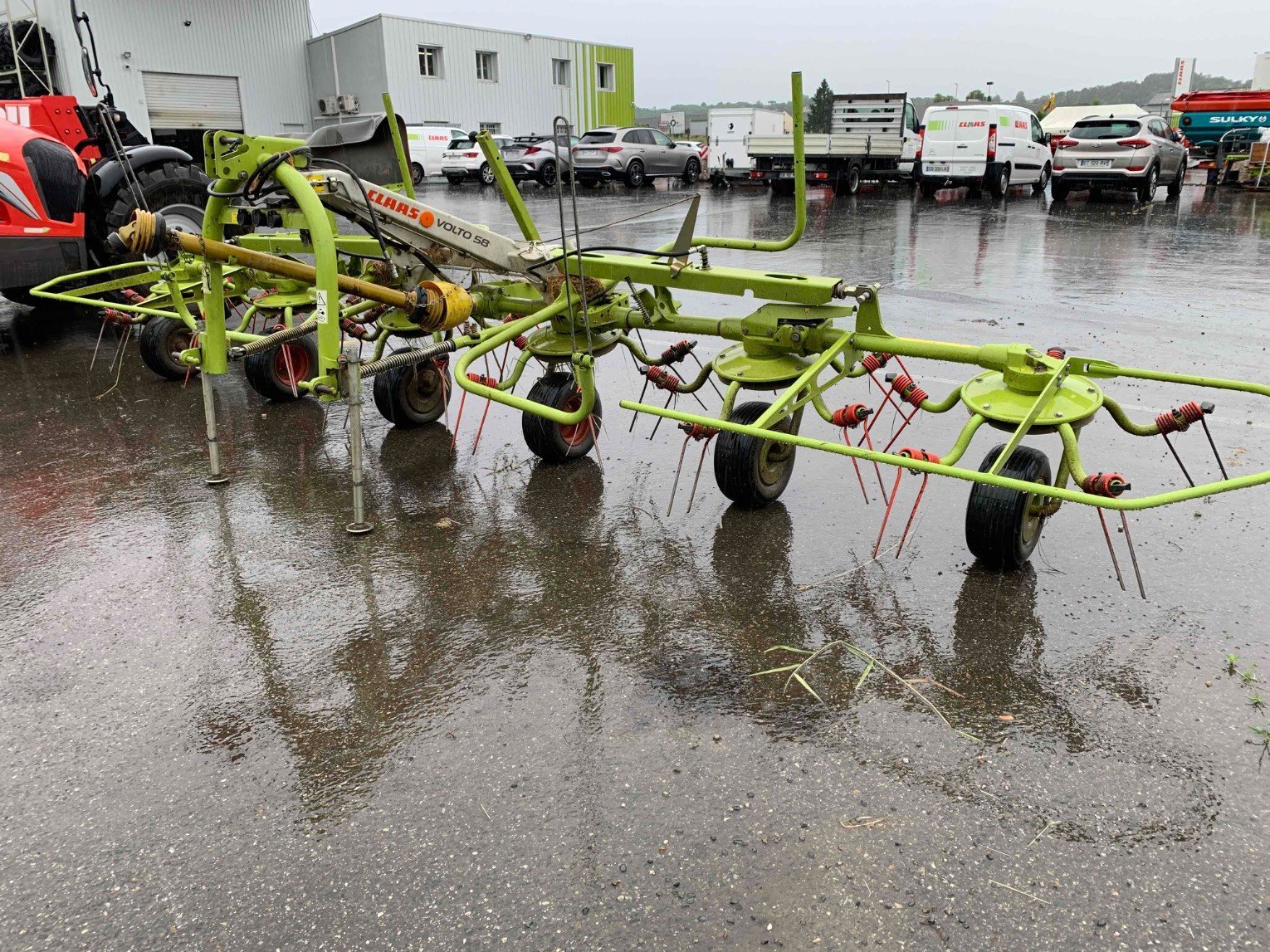 Kreiselheuer des Typs CLAAS VOLTO 58, Gebrauchtmaschine in SAINT GAUDENS (Bild 2)