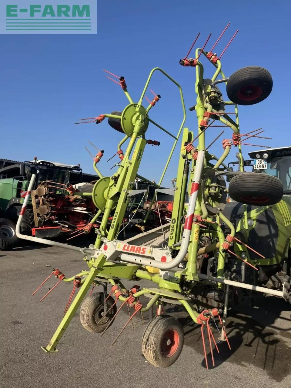 Kreiselheuer typu CLAAS volto 60, Gebrauchtmaschine v BLENDECQUES (Obrázek 1)