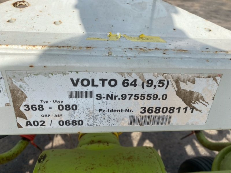 Kreiselheuer typu CLAAS VOLTO 64, Gebrauchtmaschine v Richebourg (Obrázek 6)