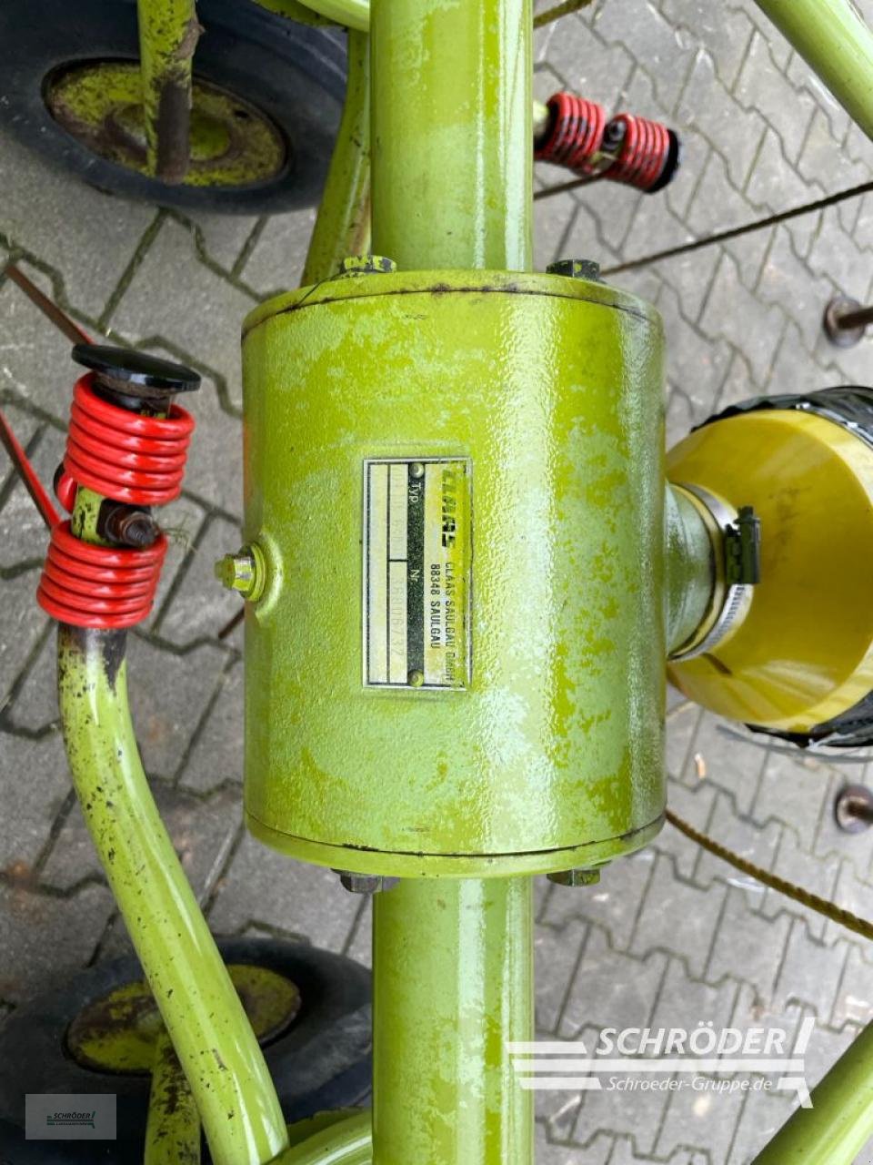 Kreiselheuer Türe ait CLAAS VOLTO 640 H, Gebrauchtmaschine içinde Wildeshausen (resim 13)