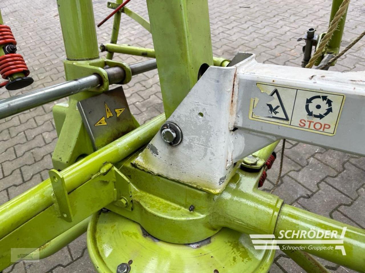 Kreiselheuer Türe ait CLAAS VOLTO 640 H, Gebrauchtmaschine içinde Wildeshausen (resim 14)