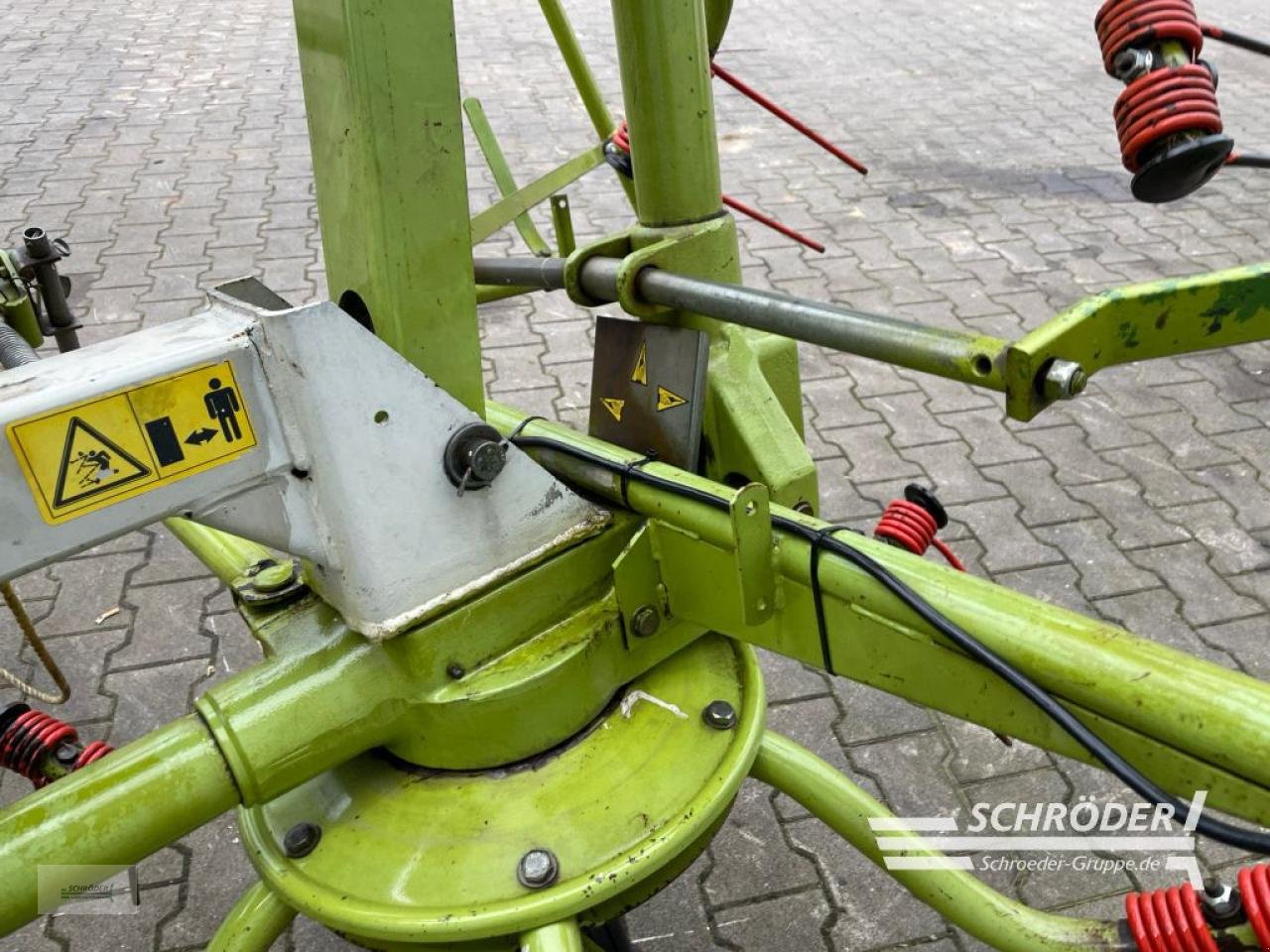 Kreiselheuer Türe ait CLAAS VOLTO 640 H, Gebrauchtmaschine içinde Wildeshausen (resim 15)