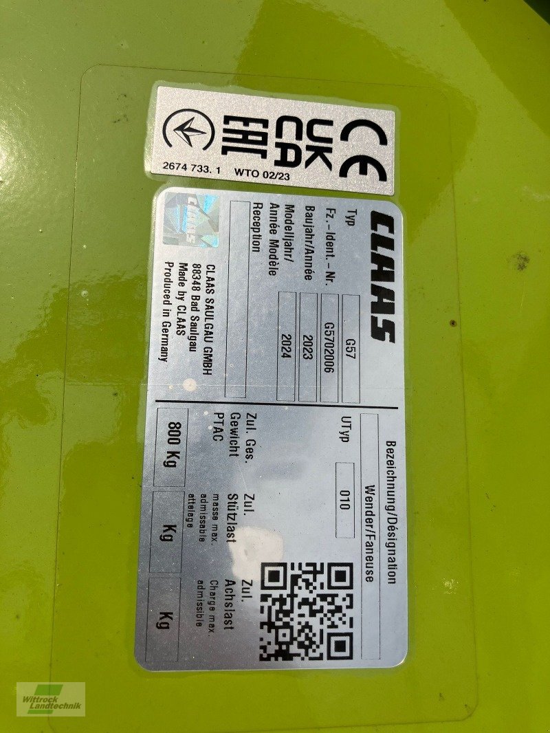 Kreiselheuer tip CLAAS Volto 65, Vorführmaschine in Rhede / Brual (Poză 2)