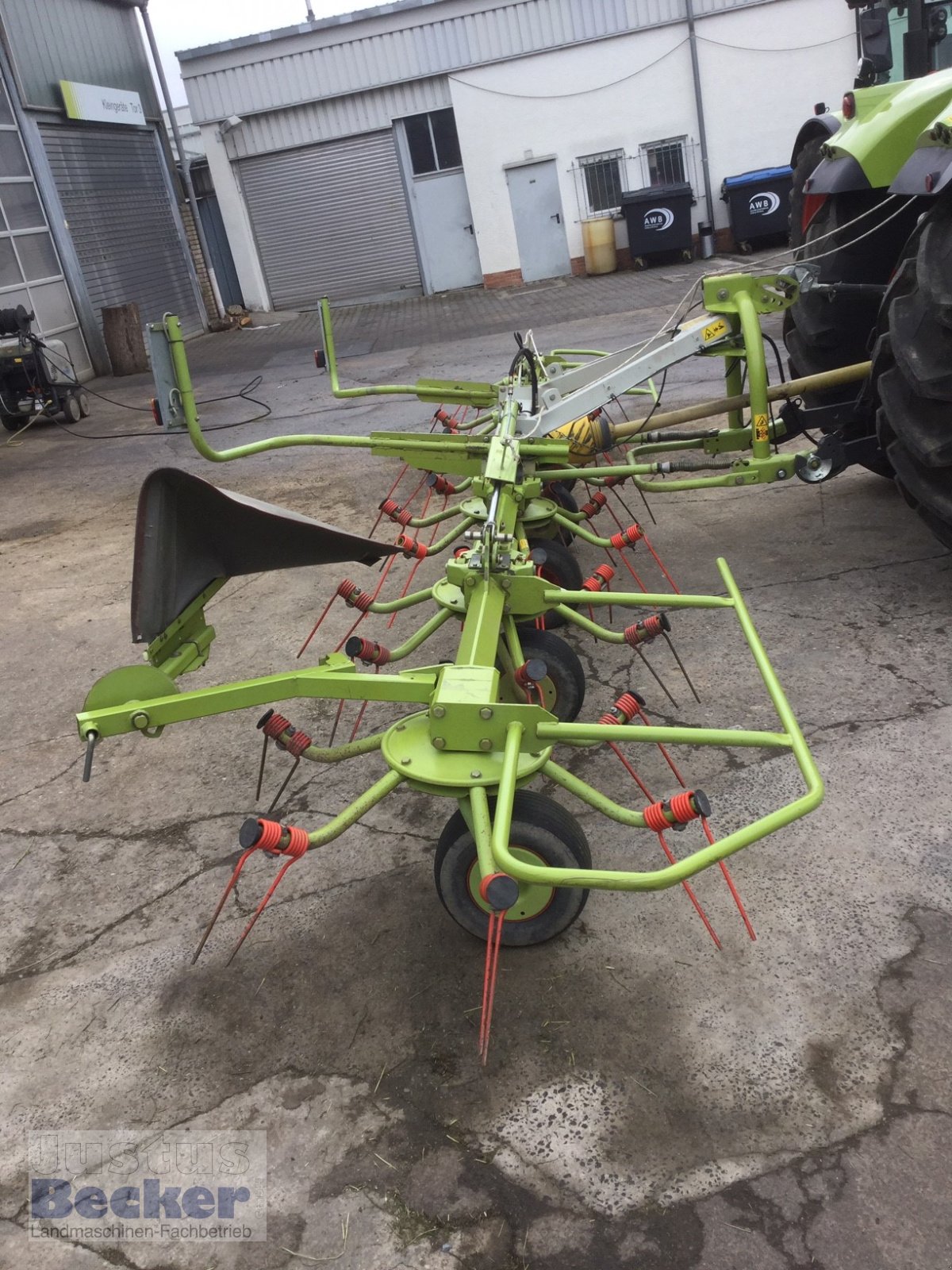 Kreiselheuer Türe ait CLAAS Volto 670 H, Gebrauchtmaschine içinde Weimar-Niederwalgern (resim 2)