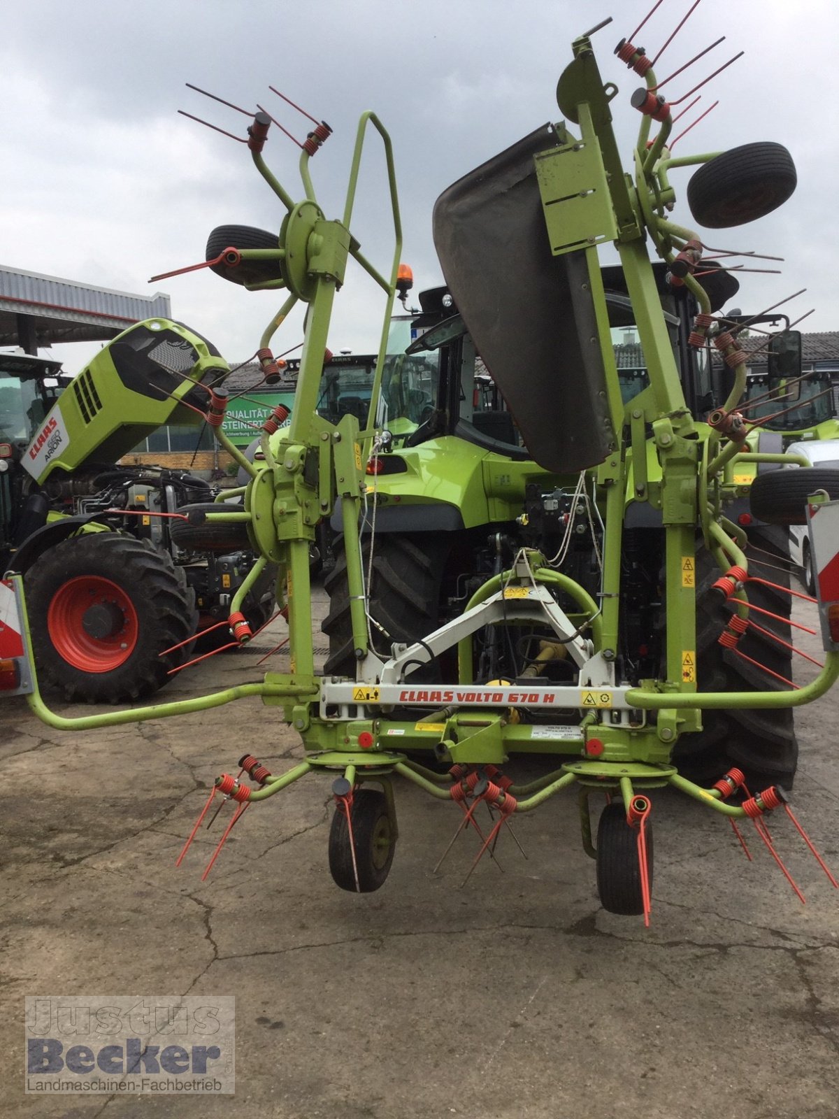 Kreiselheuer Türe ait CLAAS Volto 670 H, Gebrauchtmaschine içinde Weimar-Niederwalgern (resim 3)