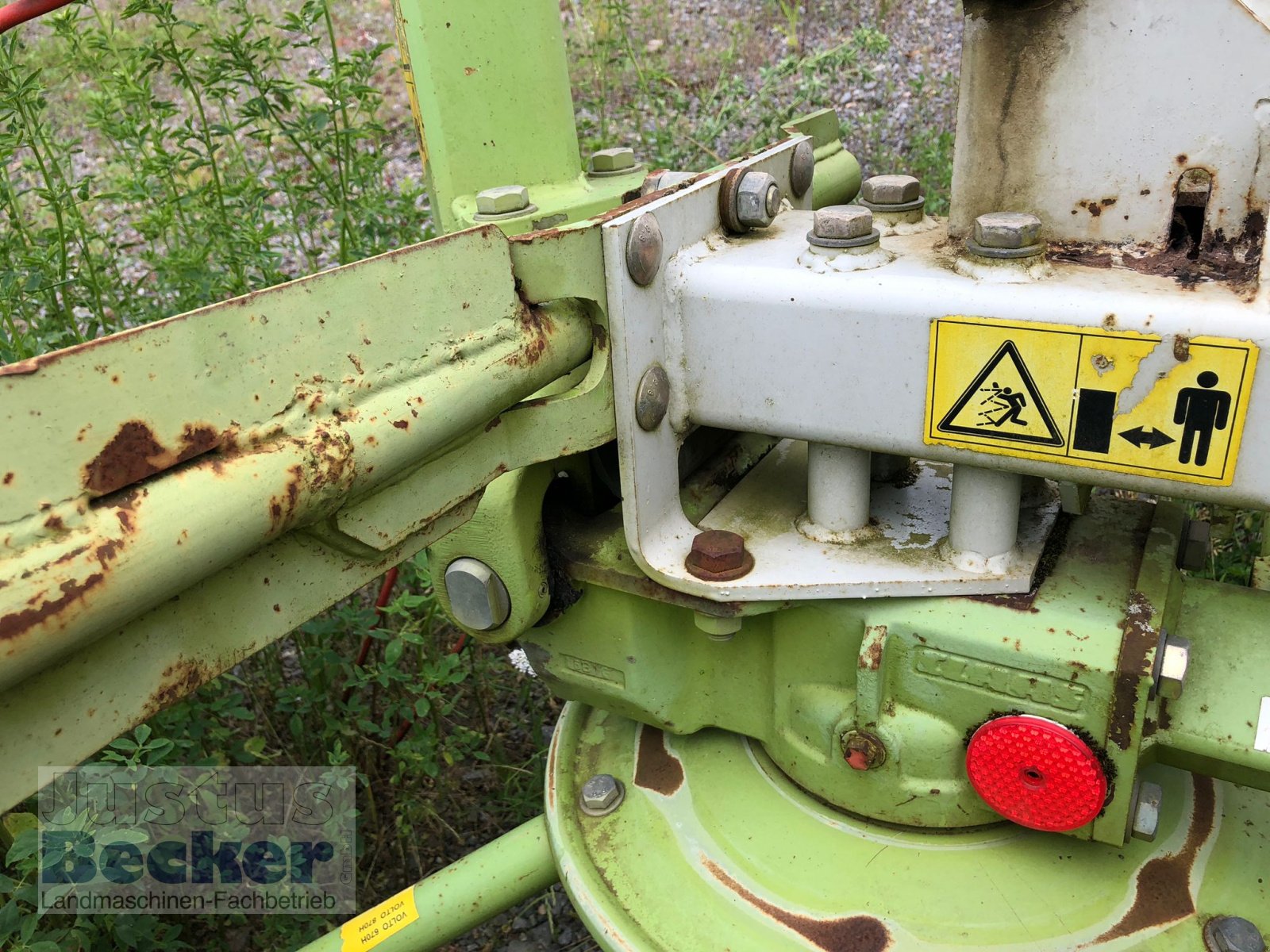 Kreiselheuer Türe ait CLAAS Volto 670 H, Gebrauchtmaschine içinde Weimar-Niederwalgern (resim 7)