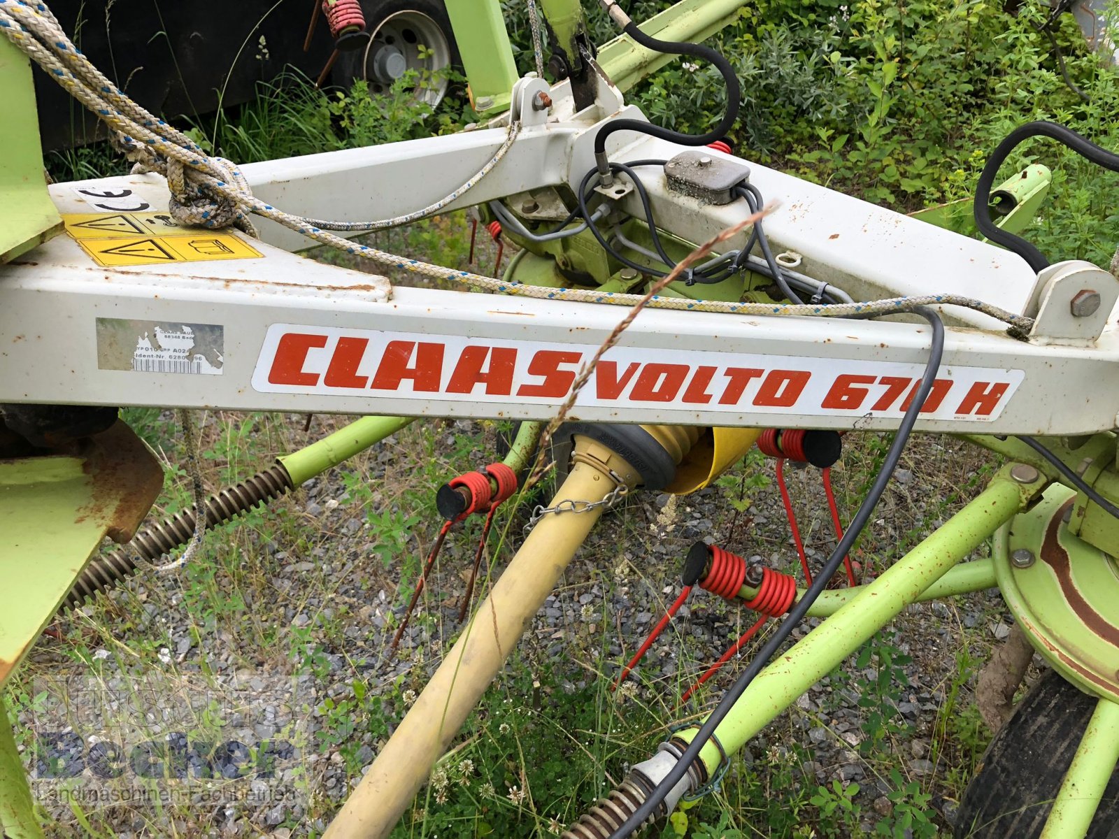 Kreiselheuer Türe ait CLAAS Volto 670 H, Gebrauchtmaschine içinde Weimar-Niederwalgern (resim 8)