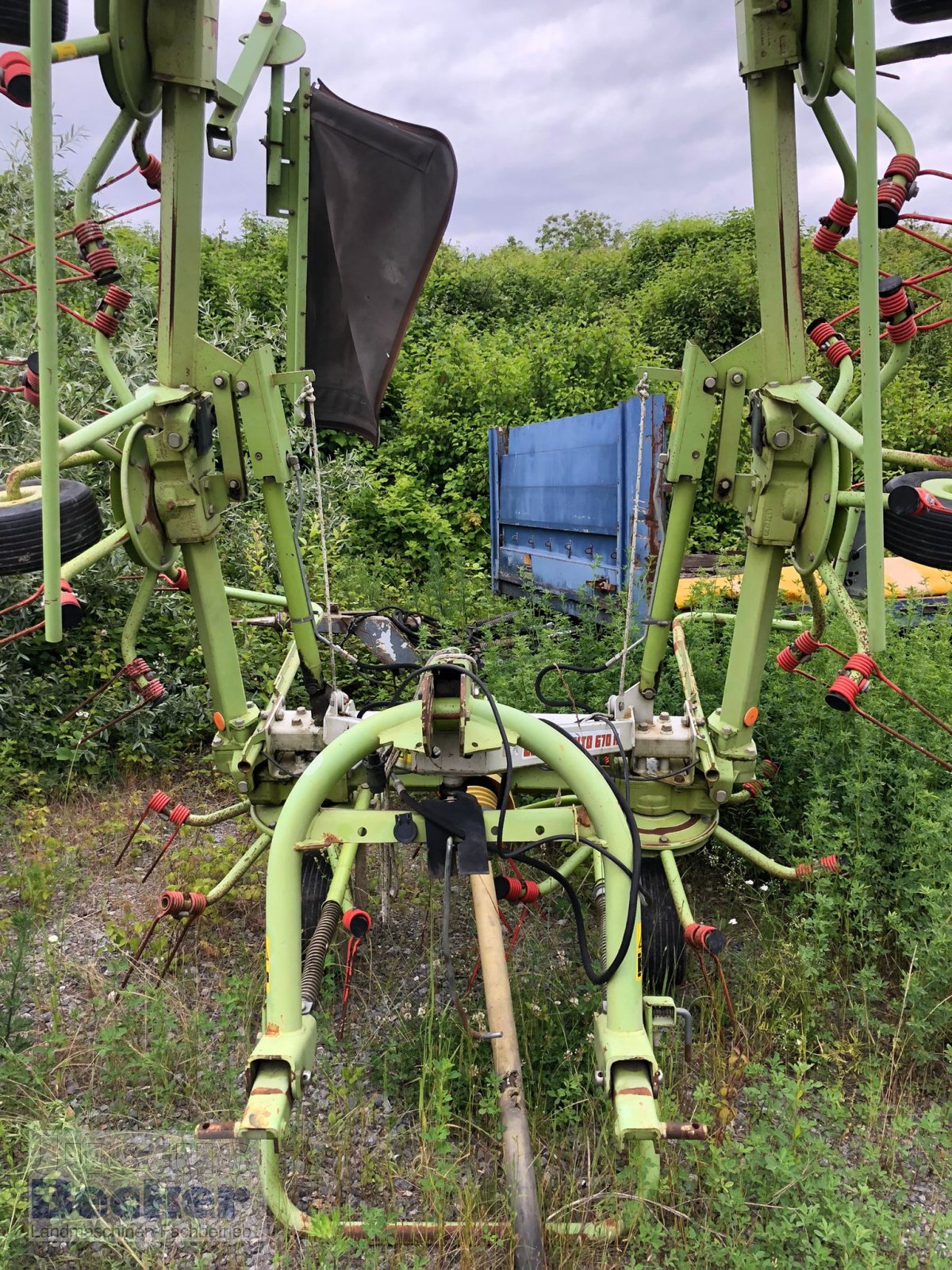 Kreiselheuer Türe ait CLAAS Volto 670 H, Gebrauchtmaschine içinde Weimar-Niederwalgern (resim 9)