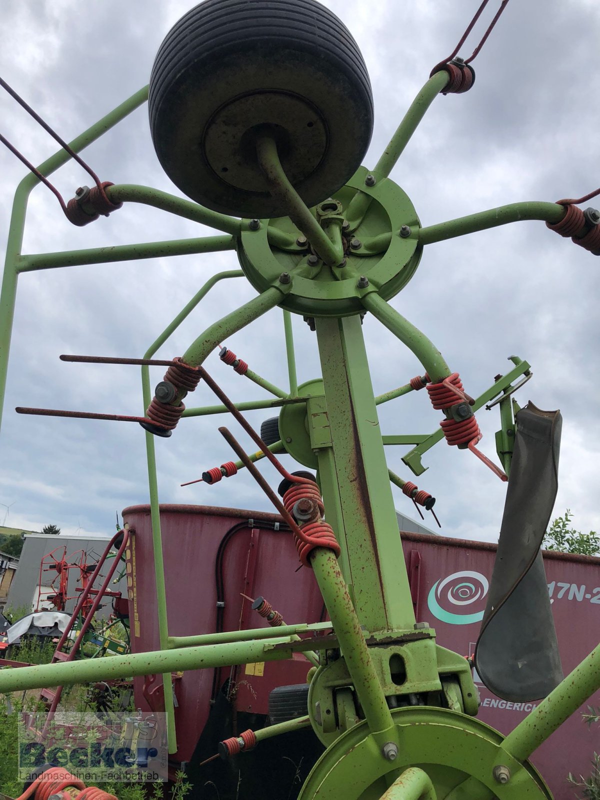 Kreiselheuer Türe ait CLAAS Volto 670 H, Gebrauchtmaschine içinde Weimar-Niederwalgern (resim 10)