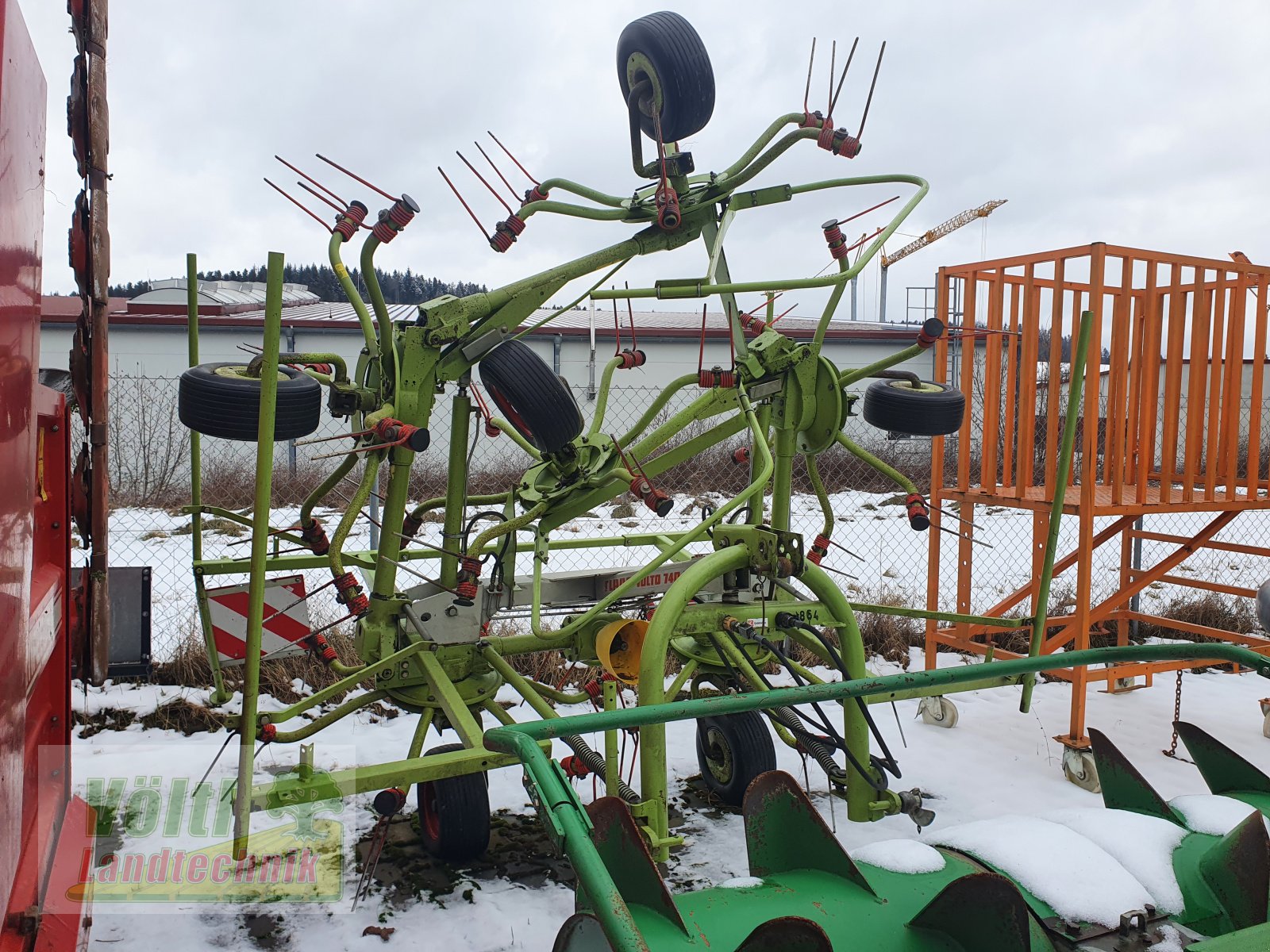 Kreiselheuer Türe ait CLAAS Volto 740 H, Gebrauchtmaschine içinde Hutthurm bei Passau (resim 1)