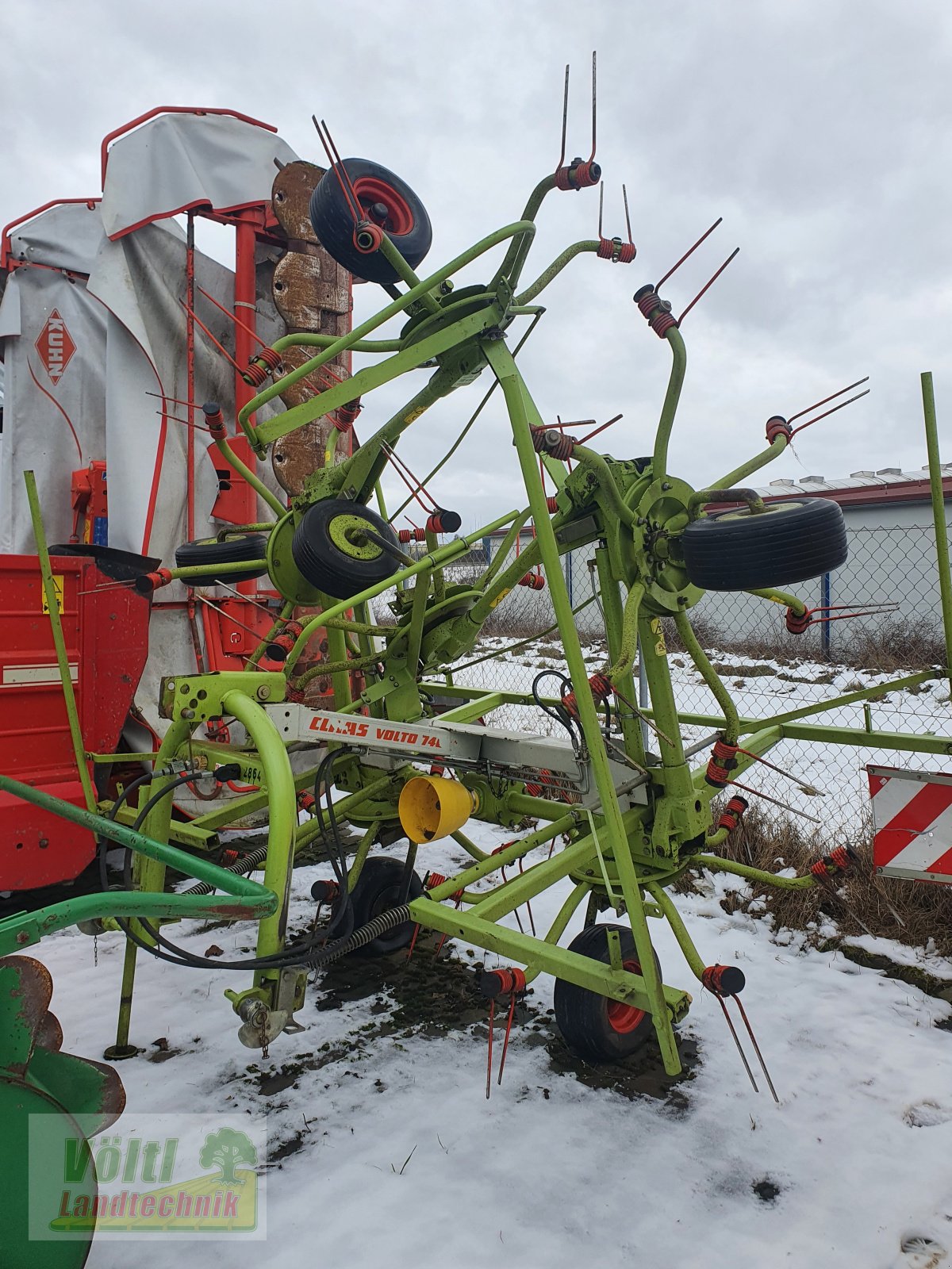 Kreiselheuer Türe ait CLAAS Volto 740 H, Gebrauchtmaschine içinde Hutthurm bei Passau (resim 5)