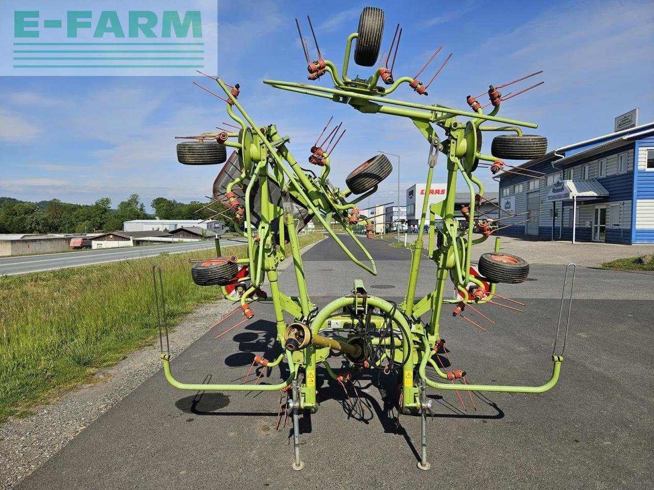 Kreiselheuer Türe ait CLAAS volto 77, Gebrauchtmaschine içinde ILZ (resim 2)