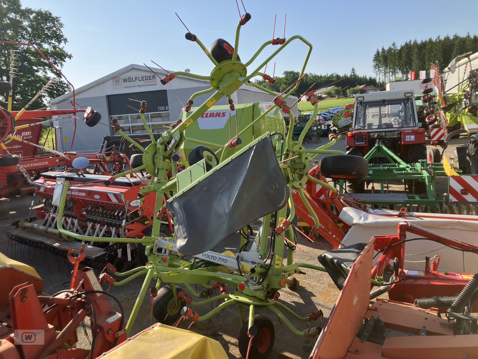 Kreiselheuer Türe ait CLAAS Volto 770, Gebrauchtmaschine içinde Zell an der Pram (resim 4)