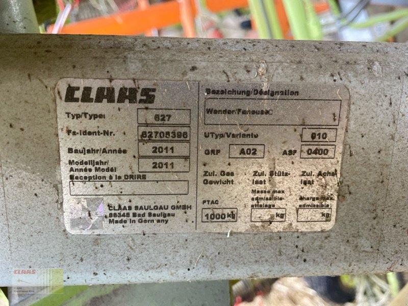 Kreiselheuer des Typs CLAAS Volto 770, Gebrauchtmaschine in Reinheim (Bild 1)