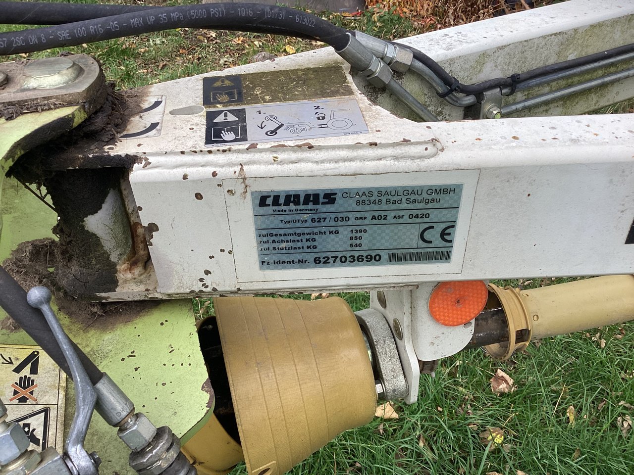 Kreiselheuer des Typs CLAAS Volto 770t, Gebrauchtmaschine in VERNOUX EN VIVARAIS (Bild 4)