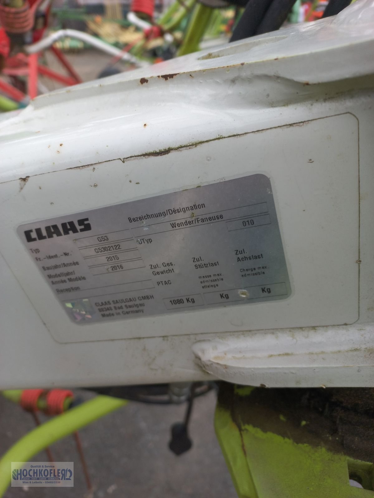 Kreiselheuer typu CLAAS Volto 800, Gebrauchtmaschine v Wies (Obrázek 2)