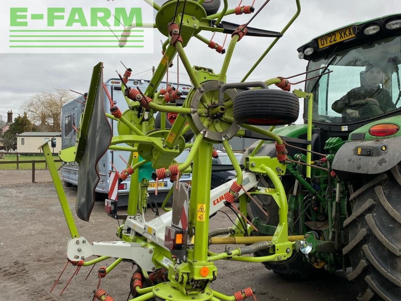 Kreiselheuer типа CLAAS VOLTO 800, Gebrauchtmaschine в MICHELDEVER, WINCHESTER (Фотография 12)