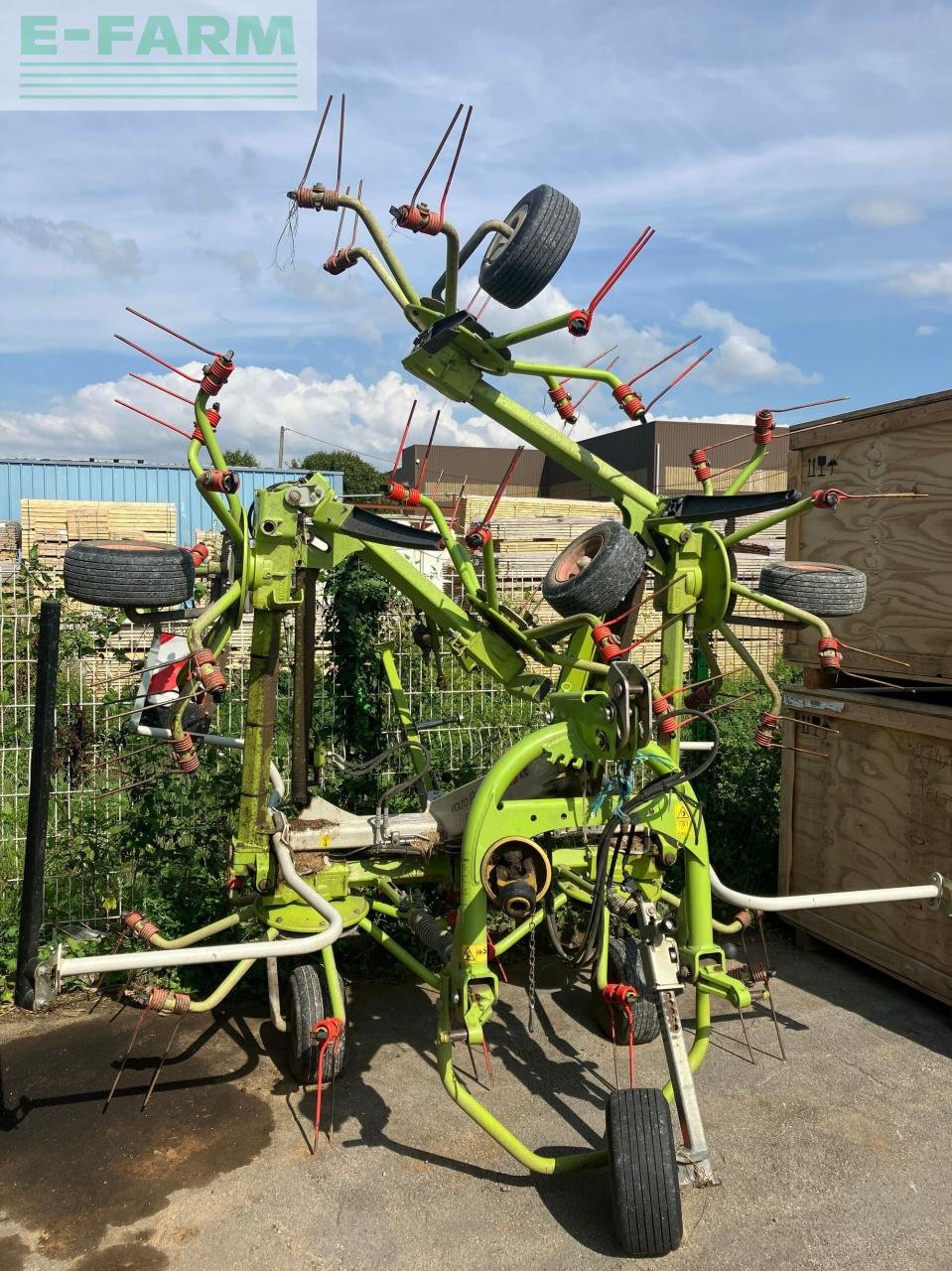 Kreiselheuer Türe ait CLAAS volto 800, Gebrauchtmaschine içinde BLENDECQUES (resim 1)