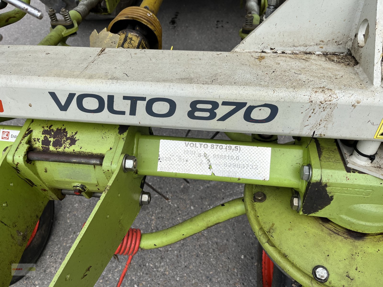 Kreiselheuer typu CLAAS Volto 870 PREISREDUZIERT, Gebrauchtmaschine w Langenau (Zdjęcie 4)