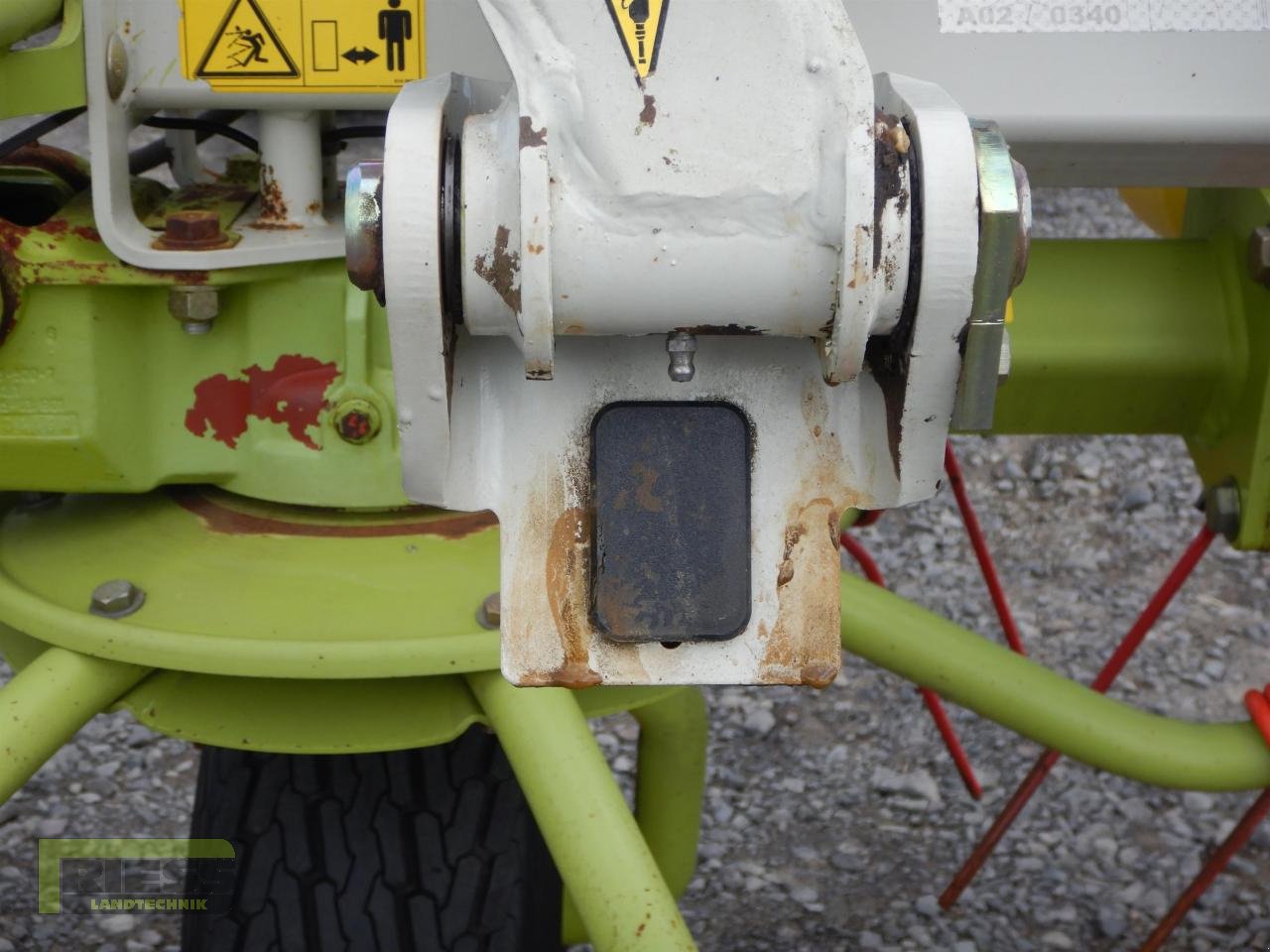 Kreiselheuer Türe ait CLAAS Volto 870 T, Gebrauchtmaschine içinde Homberg/Ohm - Maulbach (resim 17)