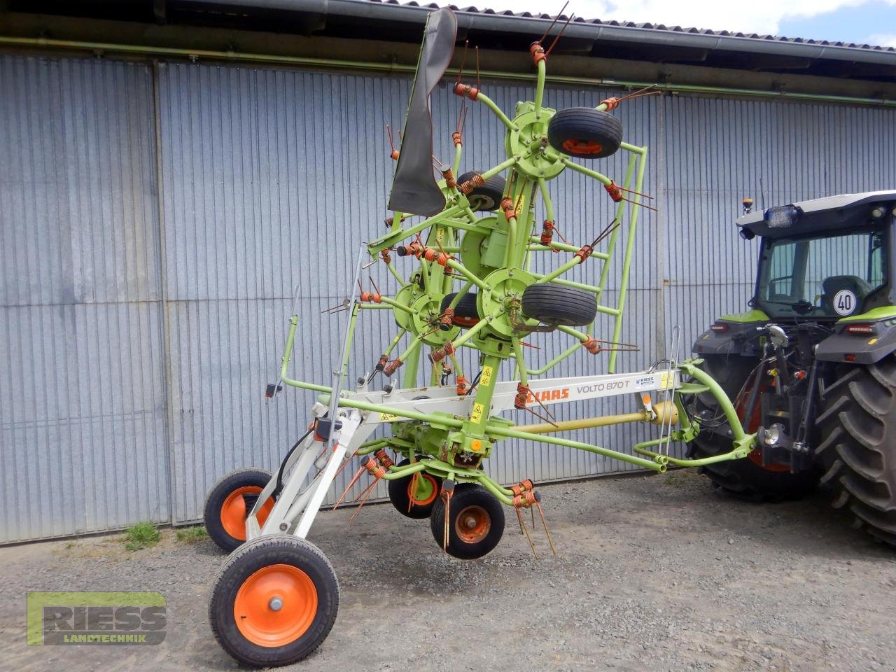 Kreiselheuer Türe ait CLAAS Volto 870 T, Gebrauchtmaschine içinde Homberg/Ohm - Maulbach (resim 21)