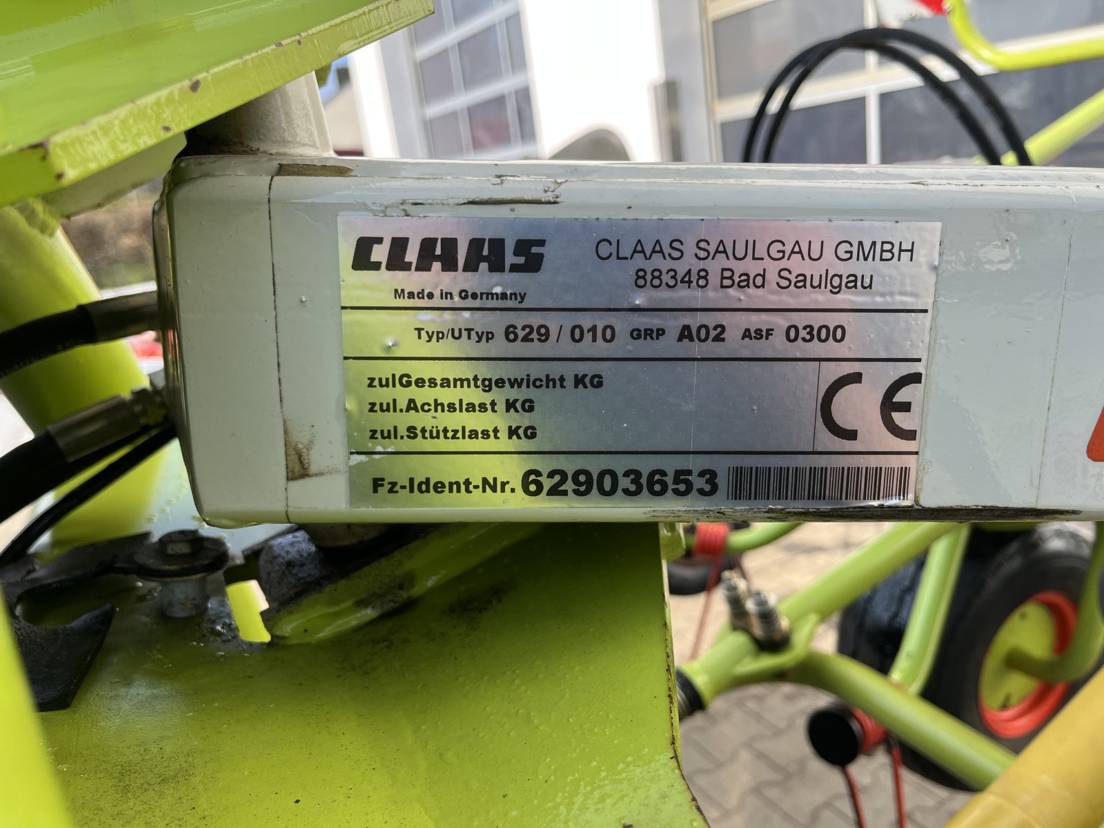 Kreiselheuer of the type CLAAS Volto 870, Gebrauchtmaschine in Gerzen (Picture 5)