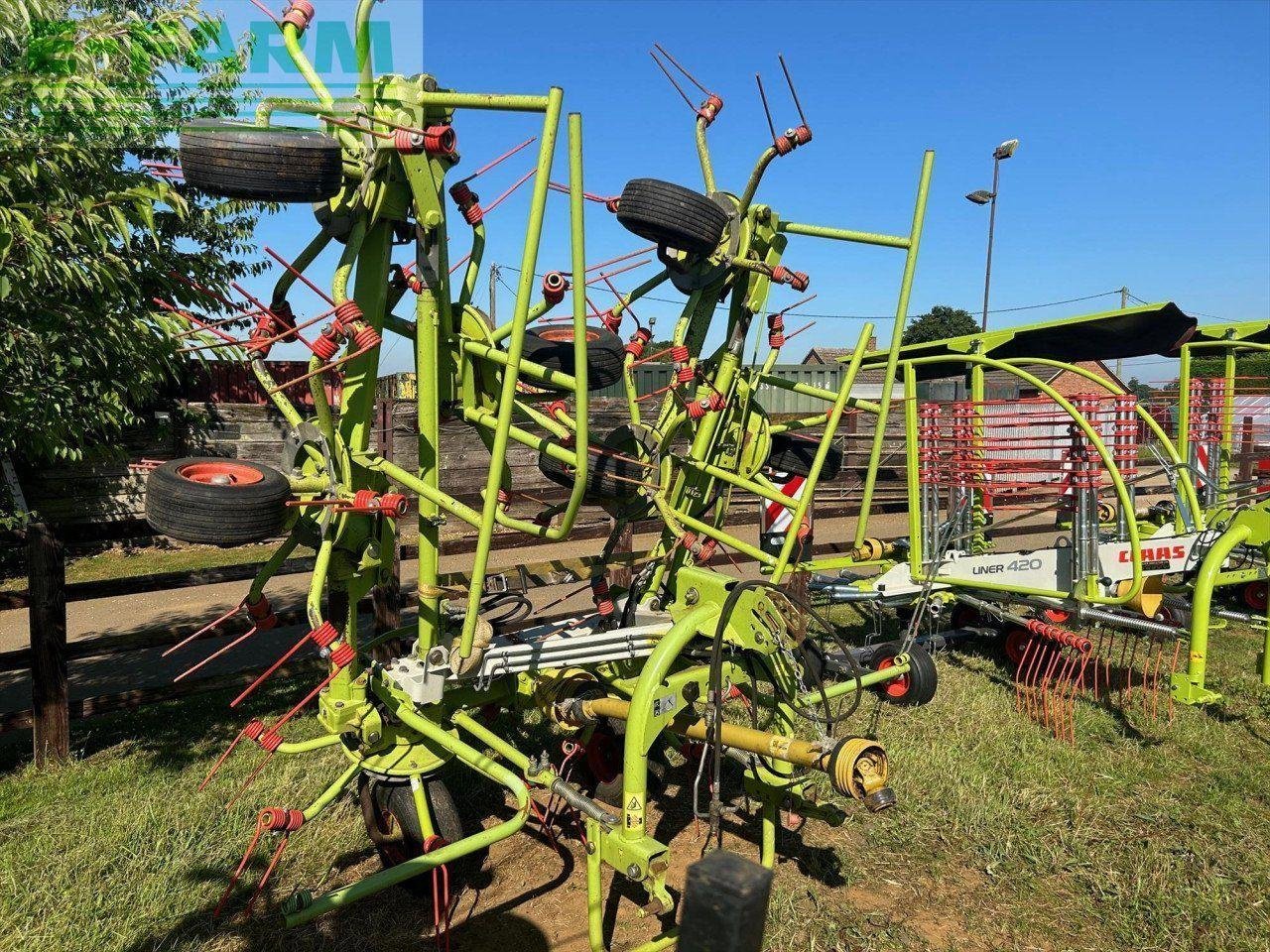 Kreiselheuer от тип CLAAS VOLTO 870, Gebrauchtmaschine в MICHELDEVER, WINCHESTER (Снимка 5)