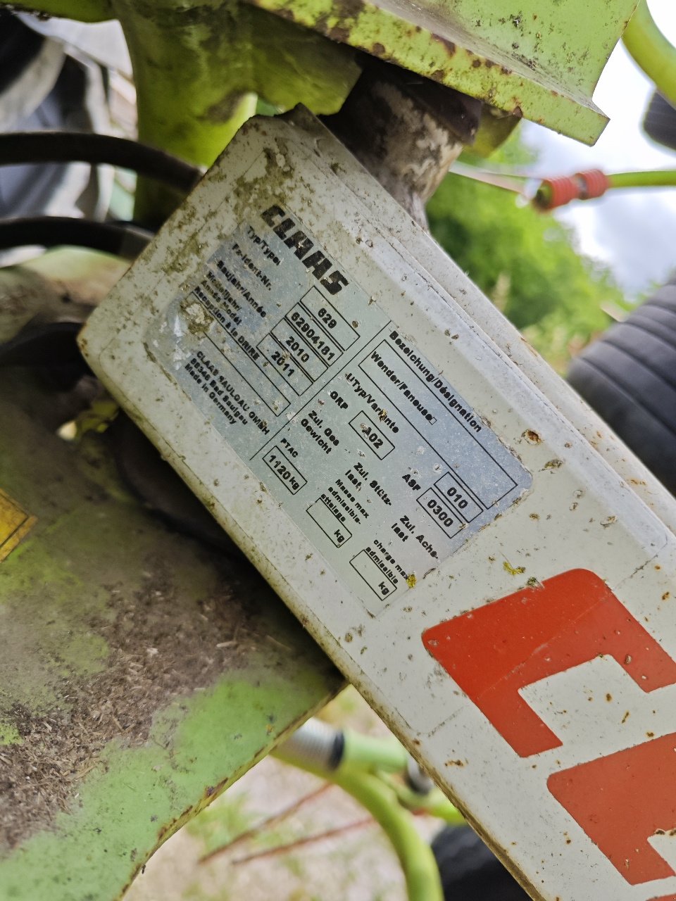 Kreiselheuer of the type CLAAS Volto 870, Gebrauchtmaschine in MORLHON LE HAUT (Picture 5)